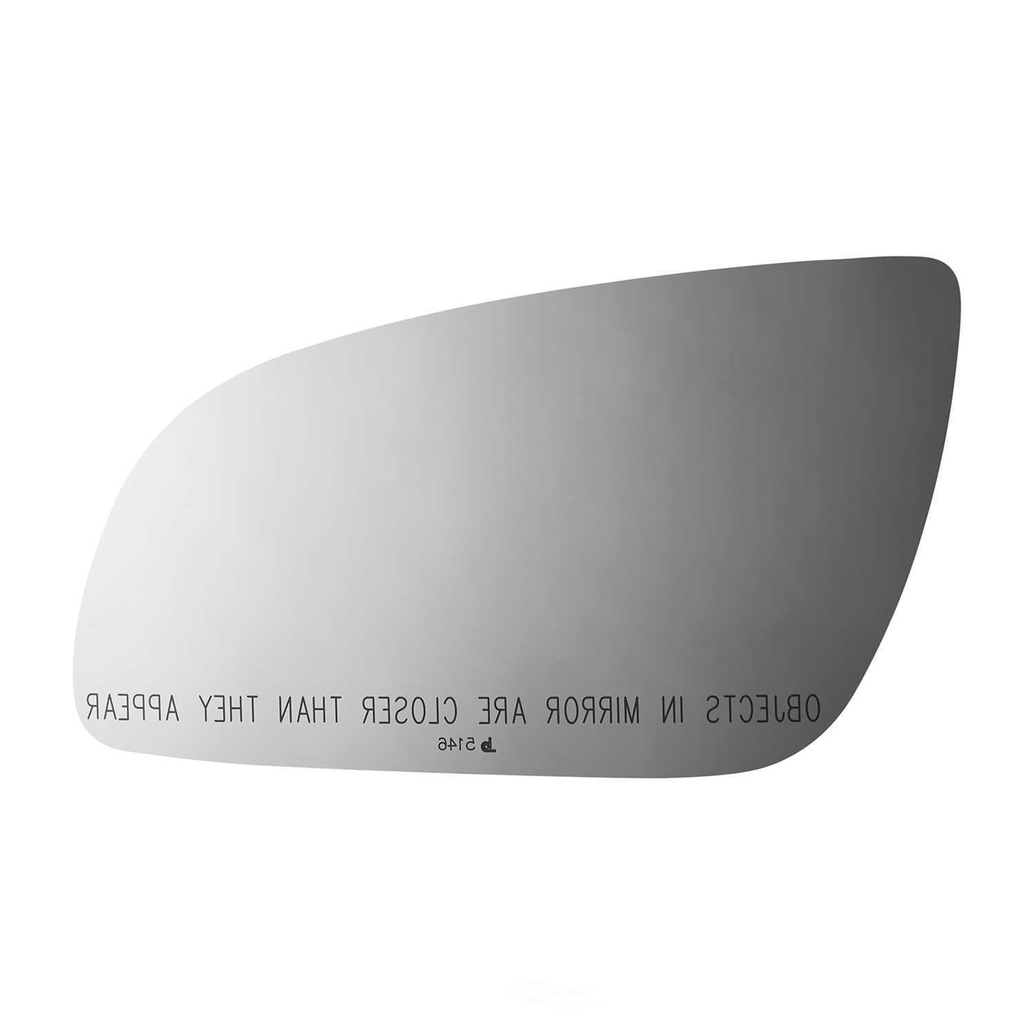 Burco Side View Mirror Replacement Glass - Clear Glass - 5146
