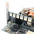 thumbnail image 4 of PCIe 1 a 7 USB3.0 7 USB Sockets Riser Extender Adaptador Tarjeta para 7 / Oro Jinwen elevador pcie, 4 of 8