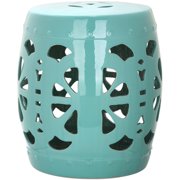 Safavieh STENCIL BLOSSOM GARDEN STOOL, ACS4536C