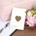 thumbnail image 5 of Uxcell Heart Shaped Sticker 1 Inch Self Adhesive Love Label for Valentine Day, Brown 1000 Pcs, 5 of 6