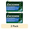 (2 pack) Excedrin Pm for Headache Relief, Acetaminophen 250Mg, Aspirin 250Mg, Diphenhydramine Citrate 38Mg, Pain Reliever, Nighttime Sleep-Aid, 24 Count