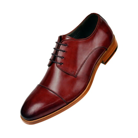 Asher Green Genuine Calf Leather Cap Toe Lace Up Oxford Dress Shoe Style AG3887 Avalible in Brown, Burgundy, Tan, &