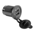 thumbnail image 6 of Dual Usb 4 Ports Power Charger Socket Outlet Flush Mount 12V 24V Caravan Camper, 6 of 8