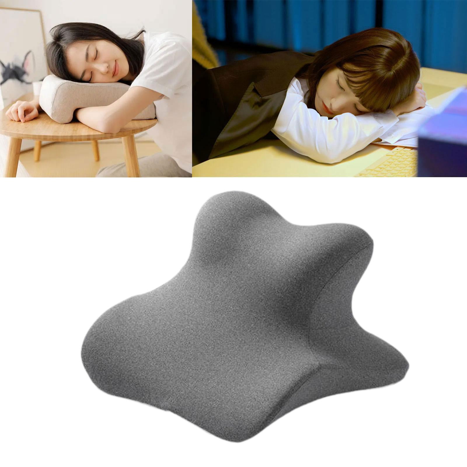 CoudarTitie Neck Support Wedge Pillow for Sitting And Lying Down Memory Foam for Home Office Gray
