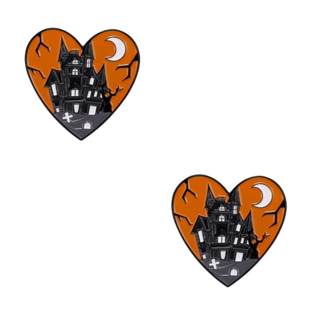 Cateissary Insignia de , regalo de joyería de solapa, broche de Pin esmaltado de Halloween elegante y duradero para amigos Type1 NO1