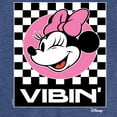 thumbnail image 3 of Disney - Minnie Mouse - Checkered Board Vibin' - Toddler & Youth Girls Short Sleeve Graphic T-Shirt, 3 of 5
