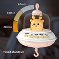 thumbnail image 3 of 360 Rotation Hanging Animals Night Lights Music Box with Remote Control Baby Plastic Mobile Ideal Gift for Bedside, 3 of 7
