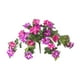 thumbnail image 3 of Flores artificiales de gloria de la mañana, planta falsa para patio, porche, flor de seda para casa de campo Rojo, 3 of 9