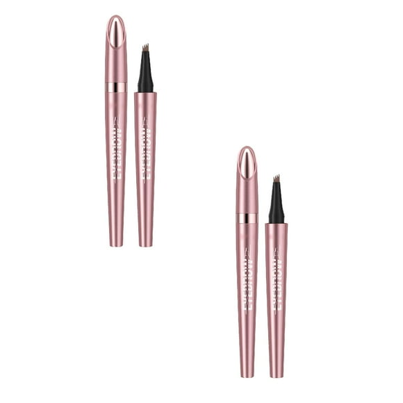 ZTTD Eyebrow Pencil 4 Tip Microblade Eyebrow Pen Proof Brow Pen Eyebrow Pencil Long Lasting Brow Pencils for Women 1ml Beauty Tool Eyebrow Pencil