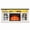 Black+White, variant on HSUNNS Fireplace TV Stand for TVs up to 65", Fireplace Entertainment Center TV Console Table with LED Lights, Adjustable Flame Brightness, Storage Cabinets & Shelves, Black