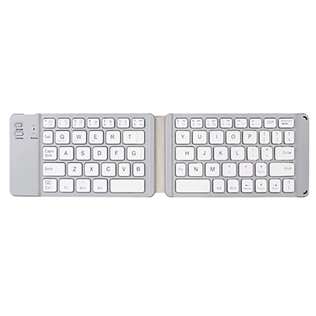 NARABB Mini Clavier bluetooth Pliant portable Clavier Sans Fil - Clavier Mince