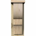 thumbnail image 2 of 6"W x 8"D x 16"H Ridgewood Rough Sawn Corbel w/Backplate, Douglas Fir, 2 of 9