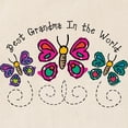 thumbnail image 4 of CafePress - Butterfly Best Grandma Tote Bag - Unisex Canvas Tote Bag, Beige, 1-Piece, 4 of 9