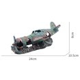 thumbnail image 2 of 2024 Accesorios para peceras Adorno de resina para paisajismo de acuarios, aviones de combate, artesanías, decoración del hogar, 2 of 5