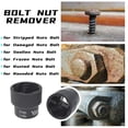 thumbnail image 2 of 22 Pcs Bolt Nut Extractor Set, Yuesstloo 1/2" and 3/8" Drive Wheel Lock Removal Kit for Extracting Damaged, Stripped Frozen Nuts & Screws Twist Socket Set, Impact Lug Nu, 2 of 6