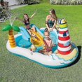 thumbnail image 1 of 21818899cm Ocean Slide Water Jet Inflatable Swimming Pool Paddling Pool, 1 of 4