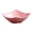 Pink, variant on Fancy Plastic Bowl, Square Household Soup Bowls,Serving Bowls Containers for Parties, Snack, Buffet, Chips