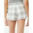 thumbnail image 2 of Joyspun Women's Hacci Knit Sleep Shorts, Sizes S to 3X, 2 of 3