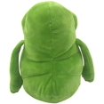 thumbnail image 2 of IBAOLEA IBAOLEA Plush Toy The Team Logo Stuffed Doll White Little Ghost 8 Inches Green One Size, 2 of 2