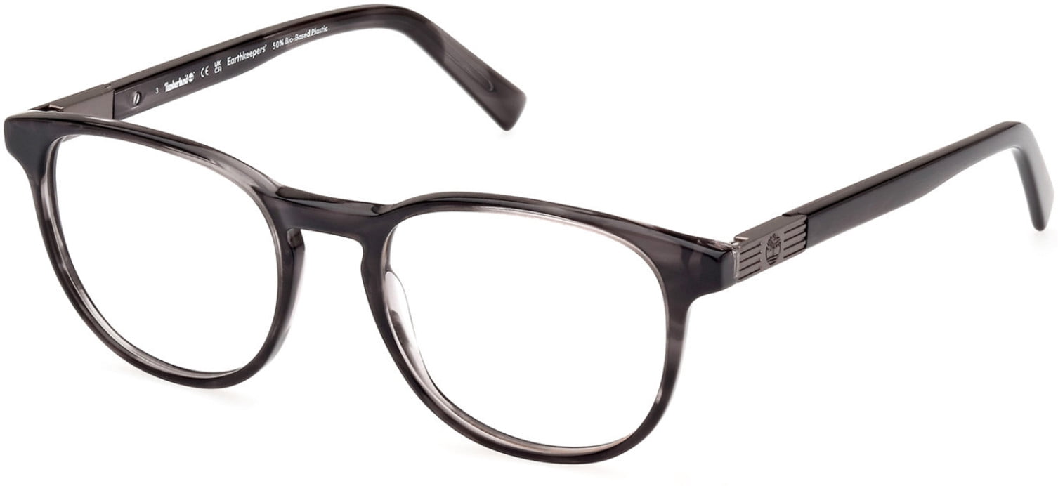 NWT Timberland TB1847-053-55 Blonde Havana 55mm Eyeglasses Timberland Demo Rectangular Men main image 2