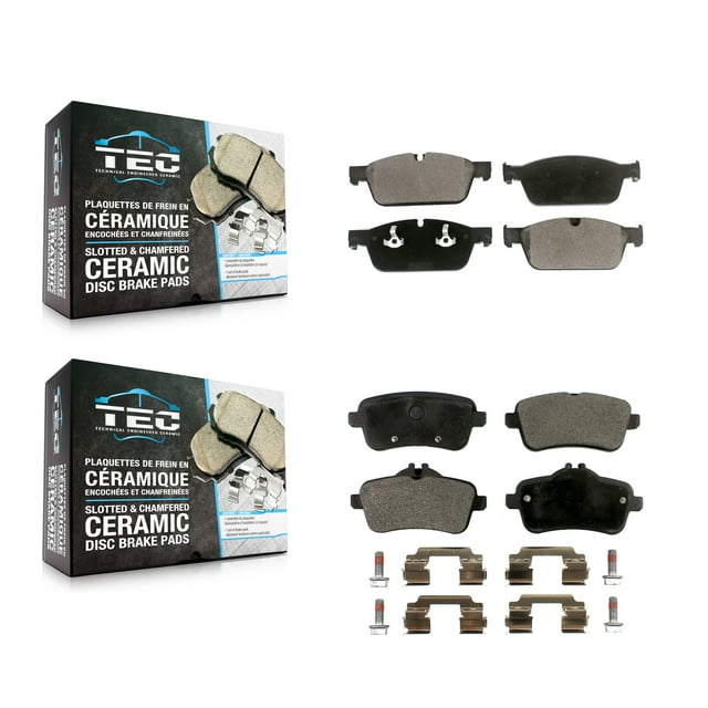 TEC Front Rear Ceramic Brake Pads Kit for Car Mercedes-Benz GL350 GL550 ML550 GL450 GLE550e GLS350d KTC-100581