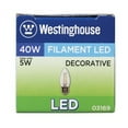 thumbnail image 6 of Westinghouse 0316900 Single 5 Watt Damp Rated Dimmable B11 Shaped Medium (E26) D, 6 of 6