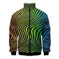 thumbnail image 3 of Chaqueta con cremallera de piel de serpiente y tigre con estampado 3D para hombre, abrigo de manga larga con estampado de animales geniales, chaquetas holgadas con personalidad, ropa de calle, 3 of 5