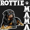thumbnail image 3 of CafePress - ROTTIE MAMA Women's Dark Pajamas - Women's Short Sleeve Print T-Shirt and Pants Dark Cotton Pajama Set, 3 of 7