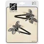 Elements: Hair Clips, 2 pk