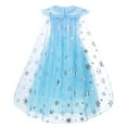 thumbnail image 4 of Girl Elsa Princess Dress Halloween Carnival Cosplay Costume, 4 of 6