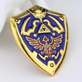 thumbnail image 3 of Pin - Pin Escudo Hylian - Broche - Escudo Hylian, 2 Piezas Astilla y Oro Tamaño 1.5   JM, 3 of 5