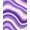 Purple, Pattern 2, variant on ODIKA 5' x 7' Machine Washable Non-Slip Area Rug, Abstract Wave High Traffic Rug, Purple, 362858