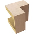 thumbnail image 6 of 5"W x 5"D x 5"H Wide Chapel Hill Rough Cedar Woodgrain TimberThane Corbel, Primed Tan, 6 of 6