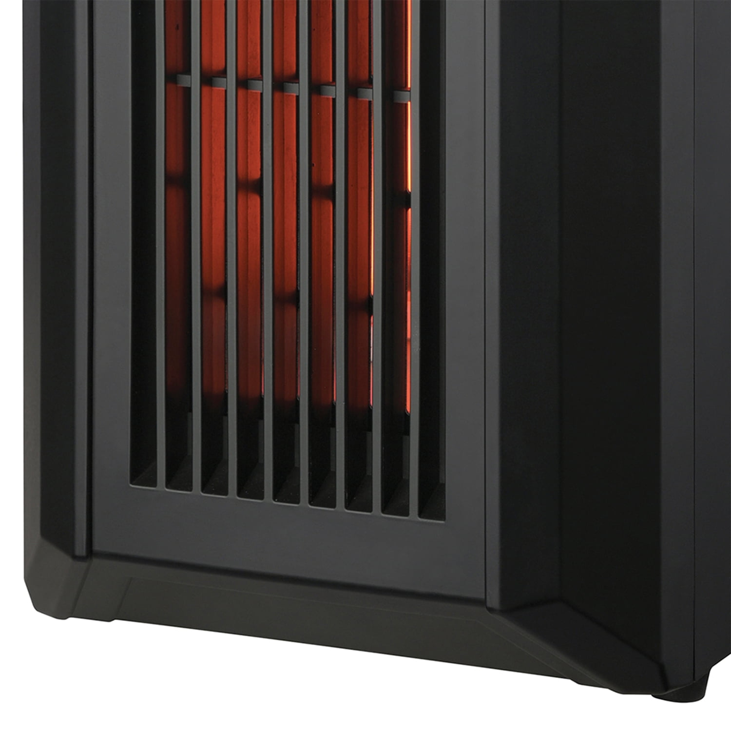 Comfort Glow 1,500-Watt-Max Tabletop Infrared Quartz Heater with Thermostat and Remote, Black