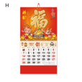 thumbnail image 2 of 2024 Year Calendar 2024 Chinese New Year Dragon Year Wall Hanging Calendar for Home Decoration Classic Design Calendar, 2 of 8