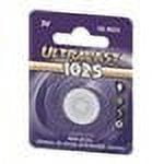Ultralast(R) UL1025 UL1025 CR1025 Lithium Coin Cell Battery