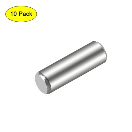 

Uxcell Steel Pins 304 stainless steel Cylindrical Shelf Support Pin Silver 5mm x 16mm 10Pcs