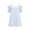 White, variant on Wlynlyn Womens Summer Dresses Cold Shoulder Short Sleeve Solid Color Dressy Mini Dresses Casual Loose Vacation Beach Travel Outfits