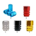 thumbnail image 2 of keepw High Performance Car Tire Stem Valve Caps For Vehicle Aluminum Alloy Car Wheel Tire Valve Caps Gold, 2 of 6