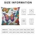 thumbnail image 5 of ONETECH  Throw Pillow Covers Pillow Case Square Cushion Cases Farmhouse Modern Decorative Pillowcases for Sofa,Bed,Couch Wild Moon Horse Butterfly, 5 of 5