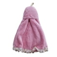thumbnail image 2 of Toalla de mano de terciopelo Coral para bebés y niños, toalla absorbente para colgar, baño, cocina, limpieza, paño de saliva, pañuelo Inevent JJ12624-03, 2 of 5