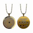 thumbnail image 1 of Quantum Science Scalar Energy Health Necklace Round Stainless Steel Germanium stone Pendant for Men Woman Father Mother, 1 of 5