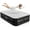 Full, variant on Air Mattress with Built-in Pump, 18" Comfort Inflatable Mattress Quick Inflation/Deflation for Guests  Camping  Blow Up Mattress with Carry Bag, Air Bed, Colchones Inflables