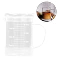 thumbnail image 4 of Vaso medidor de de borosilicato alto Accesorios de cocina con tapa Vaso de grado alimenticio fácil de leer para hornear 350ml, 4 of 8