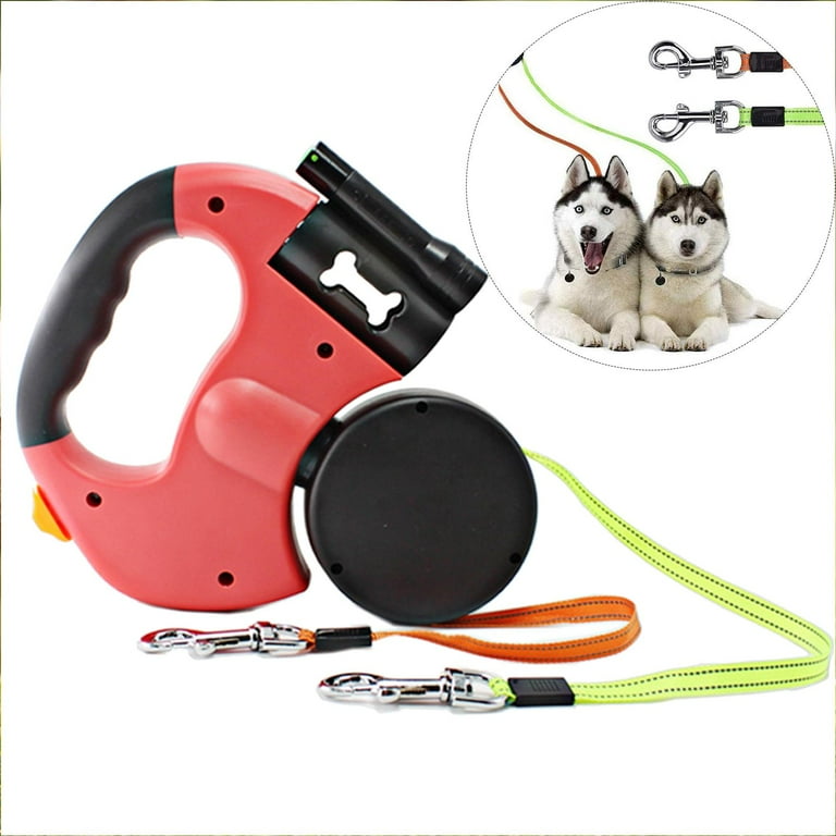 Dual hotsell retractable leash