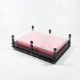 thumbnail image 4 of Classic 3-Dimensional Pin Art Board Metal Silver Toy Learning Gift for Sculptures- Large Size (Pink), 4 of 7