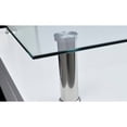 thumbnail image 3 of vidaXL Coffee Table with Glass Top White, 3 of 4