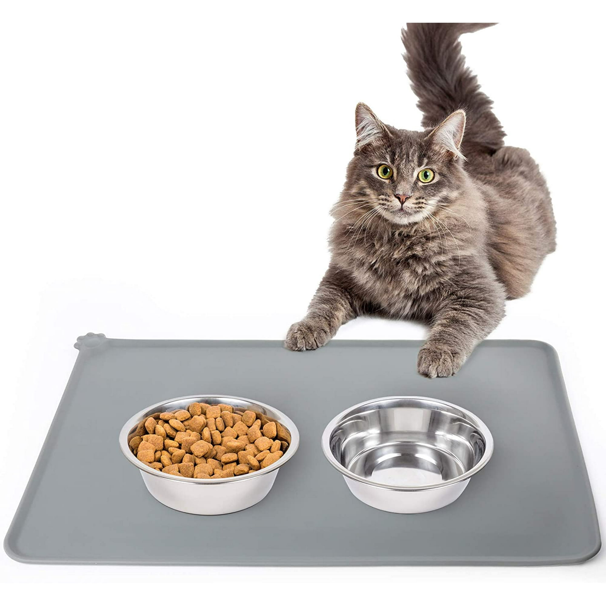 Dog food bowl mat online