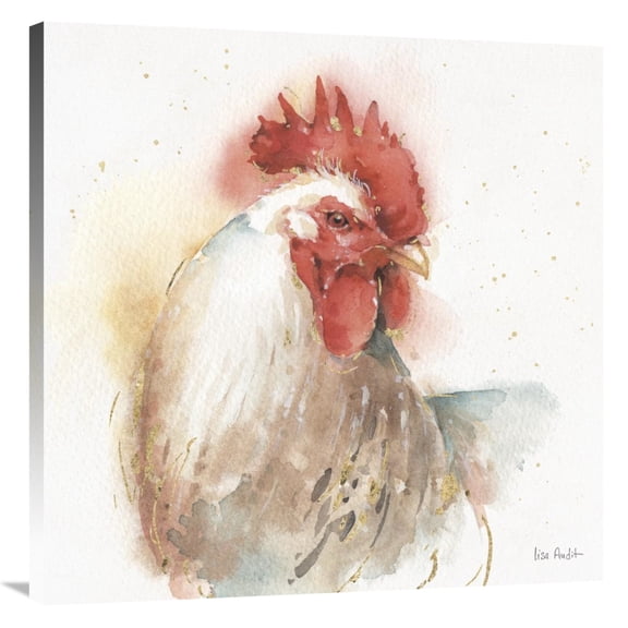 Global Gallery's 'Farm Friends V' By Lisa Audit Stretched Canvas Wall Art