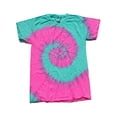 thumbnail image 2 of Colortone, Tie Dye T-Shirts Spiral Adult Sizes, Men 100% Cotton, 2 of 4
